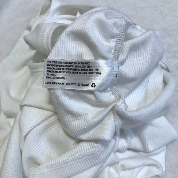 Isabel Maternity NWOT White Tank Top Women 4X - Picture 9 of 9